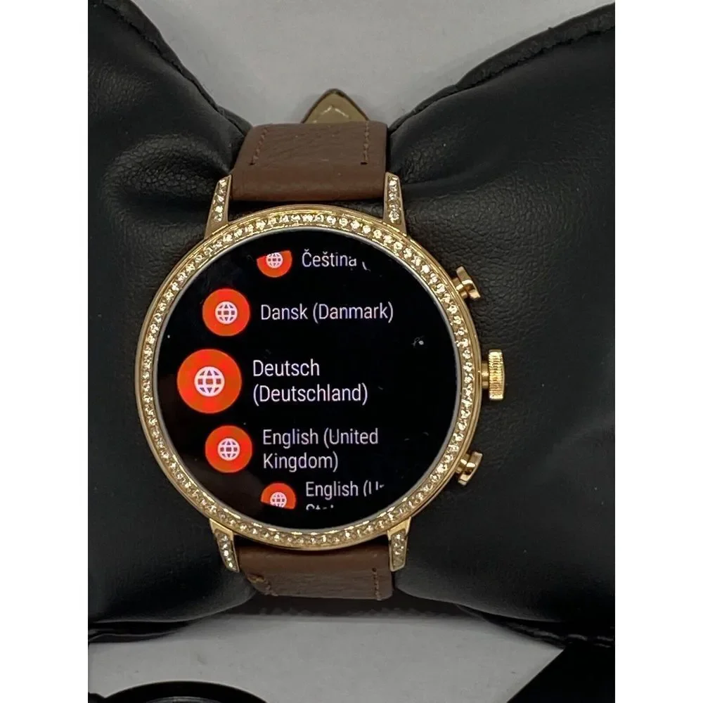 Fossil Gen 4 Authentic Digital Dial Smart Watch Custom Band FTW6011 LT433